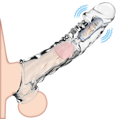 🔥🎁 HOT Deal 💥 Reusable Penis Extension Vibrator – Makes You Longer, Harder & Unstoppable 😍